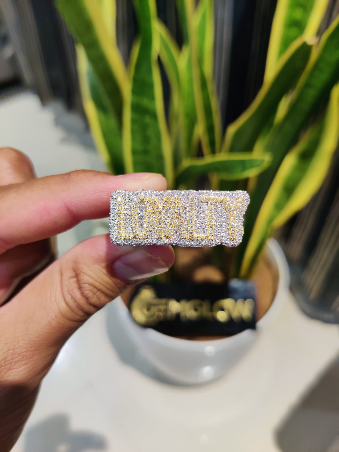 Bold & Stylish: Personalized LOYALTY Ring Jewelry Piece