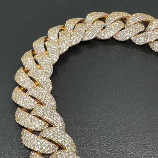 Bling 15mm Cuban Link Chain for Him
