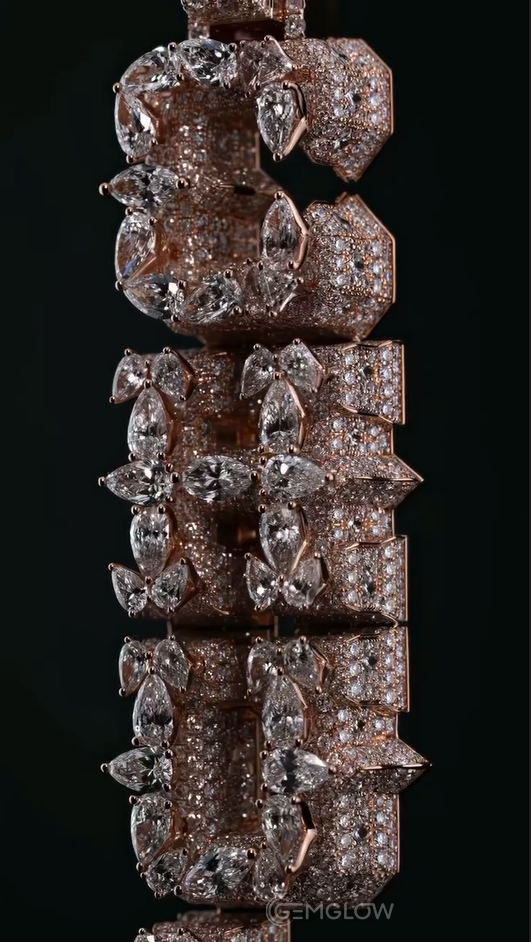 Custom Fully Iced Vertical Letter Pendant