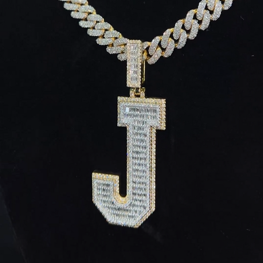 Men's Hip Hop Letter Pendant