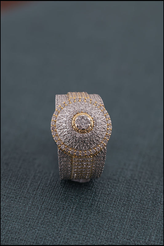 Men’s Iced Out Hip Hop Eternity Band