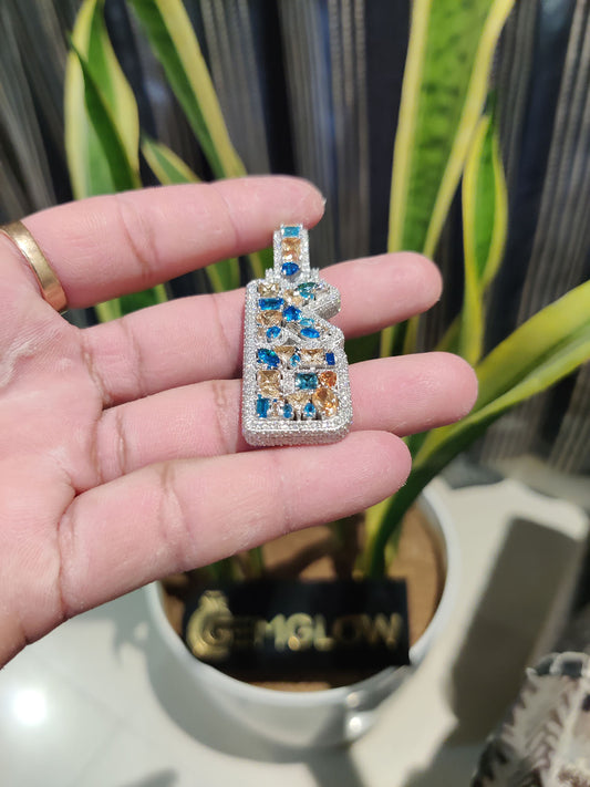 Hip Hop Letter Pendant