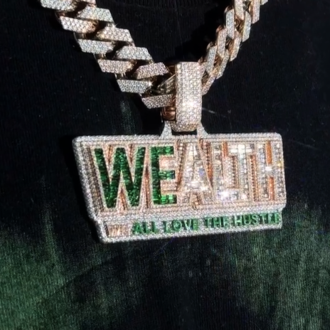 Custom Name Pendant with Miami Cuban Chain