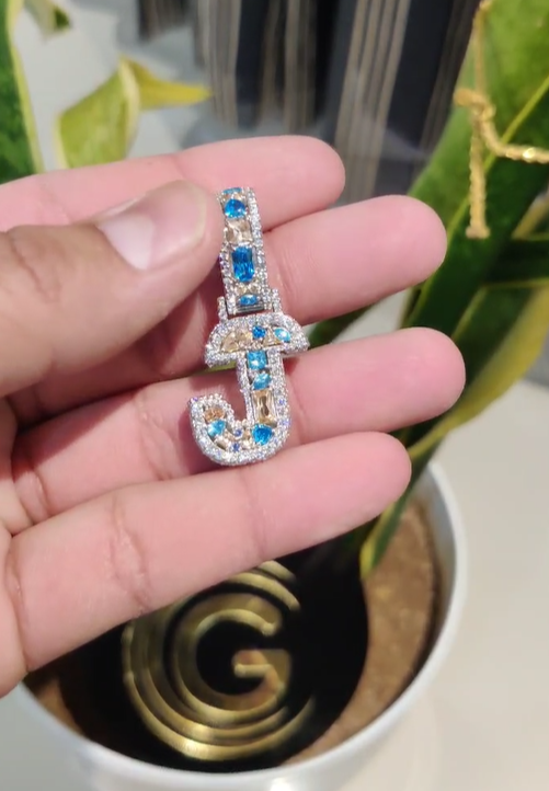 Shine with Identity: The Journey of This Custom J Pendant