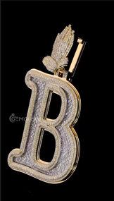 Fully iced out pendant
