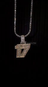 Lucky Number Charm Pendant