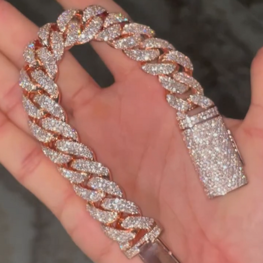 Miami Cuban Bracelet with Box Clasp Style