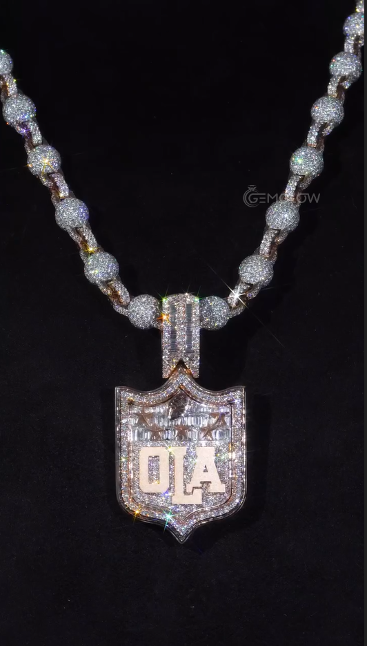 Customized Hip Hop Iced Out Pendant