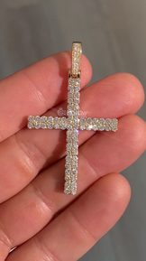 Iced Out Cross Hip Hop Pendant For Men