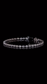 Pear Cut Tennis Bracelet For Women