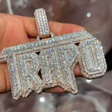 Custom letter pendant