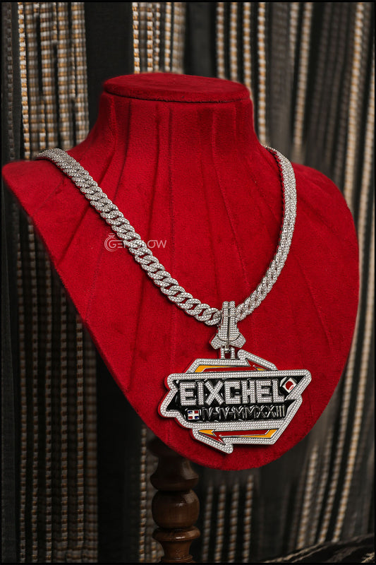 Custom Iced Out Hip Hop Pendant in Bling