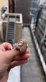 Iced Out Jesus Face Ring