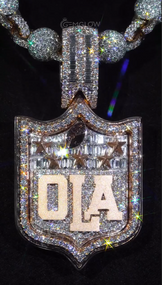 Customized Hip Hop Iced Out Pendant