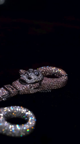 Antique Skull Diamond Pendant