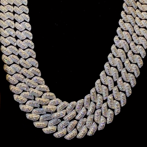 15mm Iced Cuban Link Chain for All