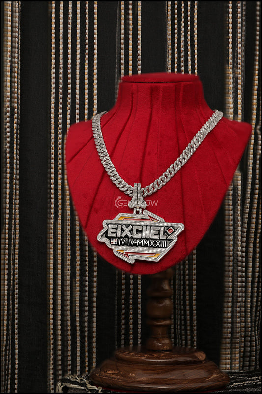 Custom Iced Out Hip Hop Pendant in Bling