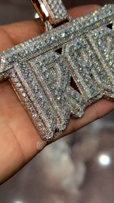 Custom letter pendant