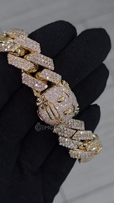 Silver Moissanite Diamond Bracelet