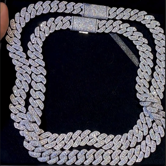 15mm Iced Cuban Link Chain for All