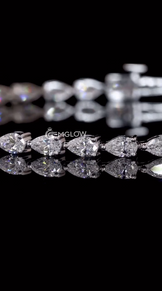 Pear Cut Tennis Bracelet For Women