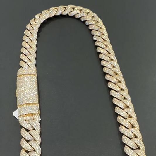 Bling 15mm Cuban Link Chain for Him