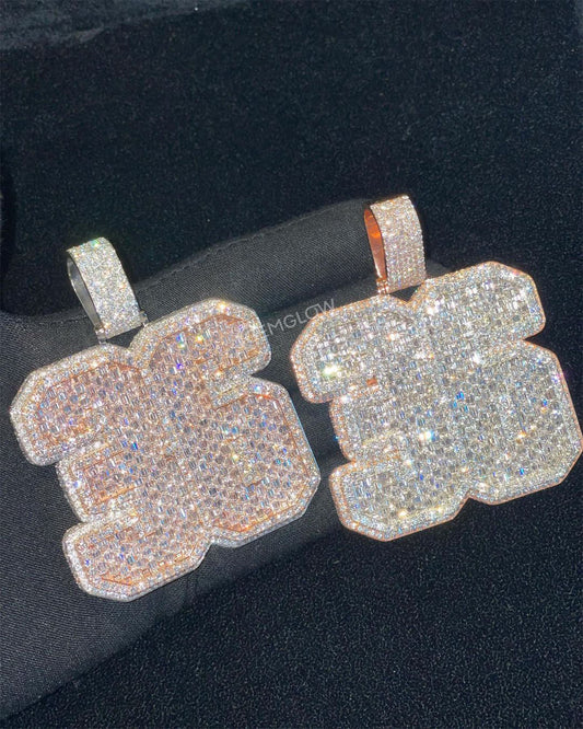 Custom Men's 36 Number Pendant