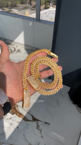 13MM Iced Out Miami Cuban Chain