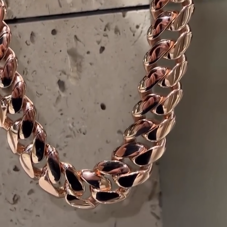 Heavy 22mm Hip Hop Cuban Link Chain