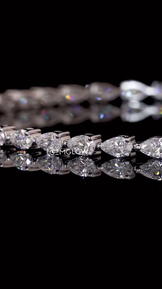 Pear Cut Tennis Bracelet For Women