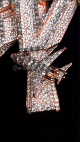 Iced Out Moissanite Letter Pendant