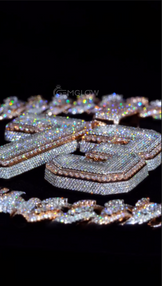 Fully Iced Out Moissanite Pendant