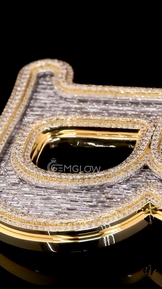 Fully iced out pendant