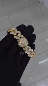 Silver Moissanite Diamond Bracelet