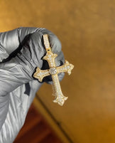 Vintage Style Men's Cross Pendant