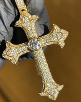 Vintage Style Men's Cross Pendant