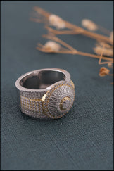 Men’s Iced Out Hip Hop Eternity Band