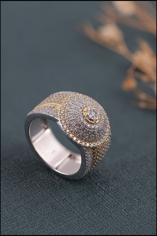 Men’s Iced Out Hip Hop Eternity Band