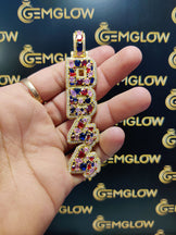 Iced Out Hip Hop Pendant