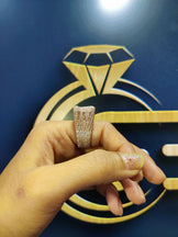 VVS Moissanite Diamond Men's Ring