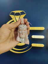Fully iced out Jesus Pendant