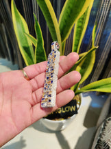 Custom Moissanite Initial Letter Pendant