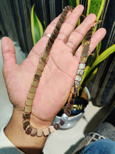 10MM Baguette & Round Tennis Chain Necklace