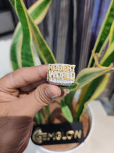 Fully Iced Initial Ring for Men