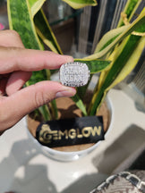 Custom Letter Iced Out Ring