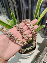 18mm Iced Out Hip Hop Chain