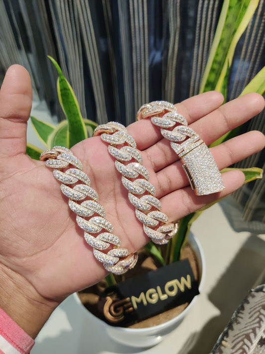 18mm Iced Out Hip Hop Chain