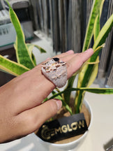 Customized Hip Hop Fully Iced out ring