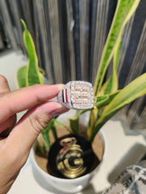 VVS Moissanite Diamond Men's Ring