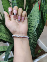 4MM Round Diamond Bracelet for Men or Women